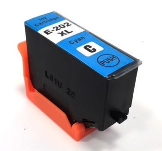 Compatible Epson 202XL Cyan Ink Cartridge High Capacity (T02H2)
